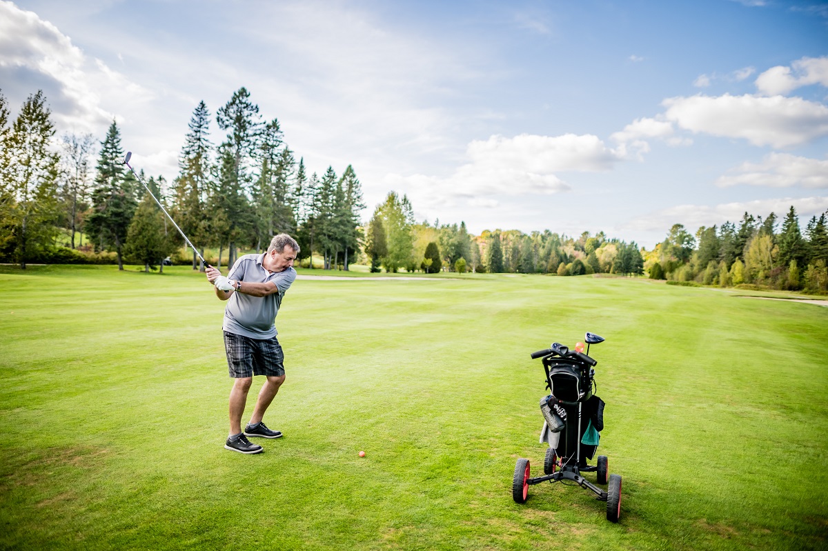 The route of the passionate golfer 1 golf du lac St-Joseph