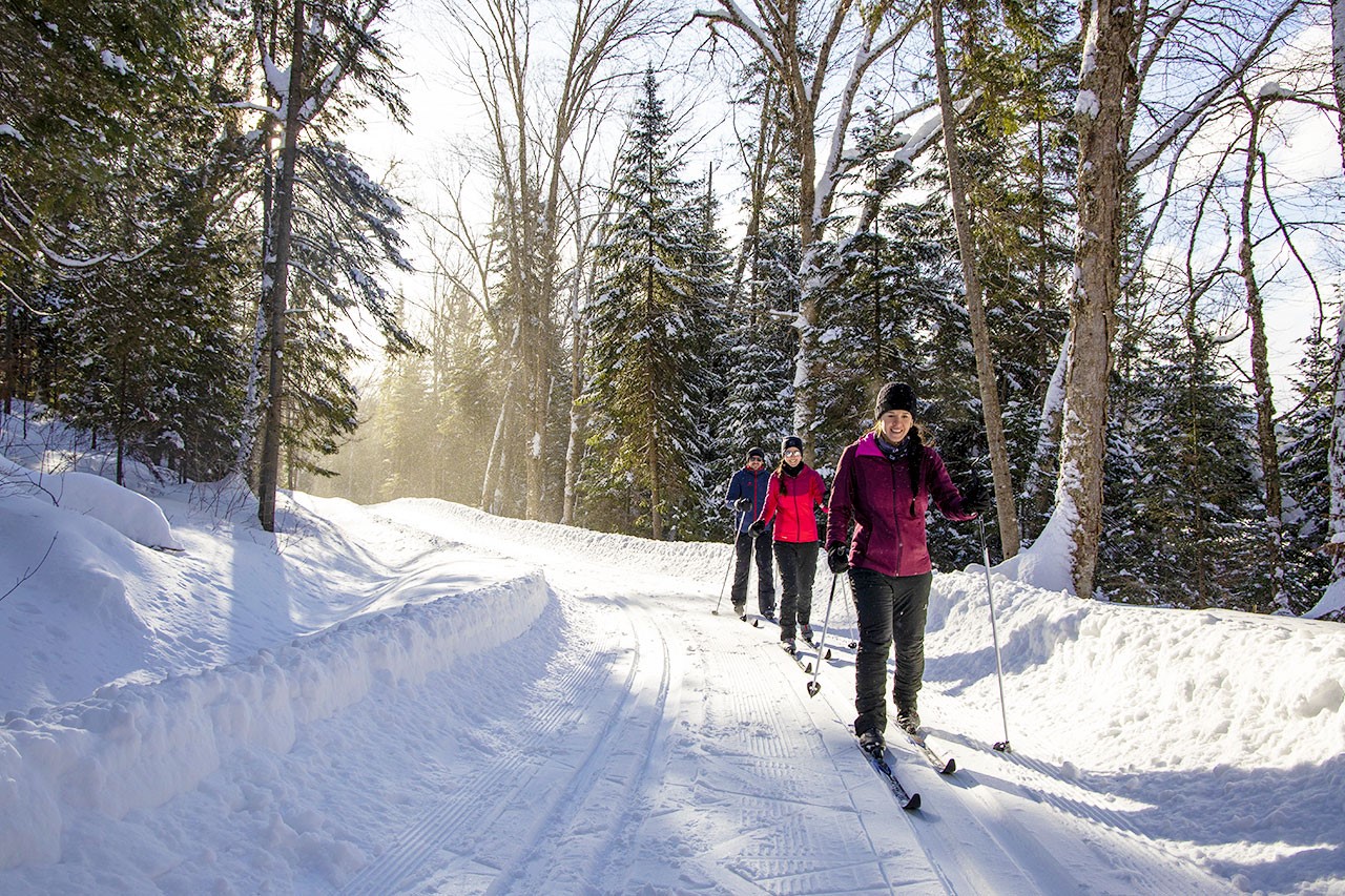 Ski de fond Station Duchesnay dans la région de La Jacques-Cartier