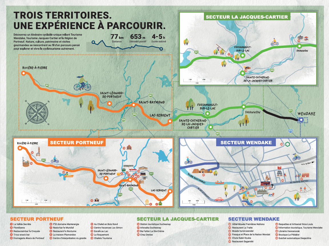 carte piste cycloable cyclotourisme